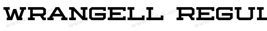 Wrangell Regular字体转换